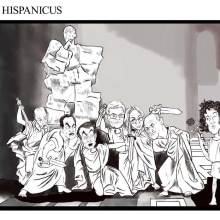 Idus Hispanicus. Ilustração tradicional projeto de Miguel Ozonas Gregori - 16.04.2013