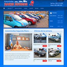 Venta de coches - Desarrollo sitios web con Wordpress. Desarrollador de Wordpress. Design, Programming, and Photograph project by Alex - 12.31.2012