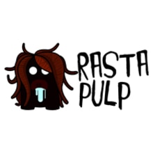 RASTA PULP diseño logotipo. Design e Ilustração tradicional projeto de La Gamba Negra - 17.04.2013