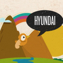 Hyundai Navidad 2012. Design, Ilustração tradicional, Publicidade, e UX / UI projeto de Angelica Estudillo Iglesias - 19.04.2013