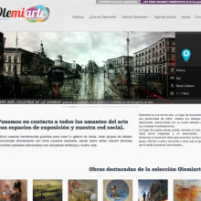 Olemiarte. Un proyecto de Diseño, Ilustración tradicional, Publicidad, Programación e Informática de Alvaro Peña de Luna - 21.04.2013