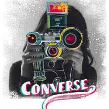 Converse Prints. Projekt z dziedziny  użytkownika Laia Feliu Feliu Aguirre - 29.04.2013