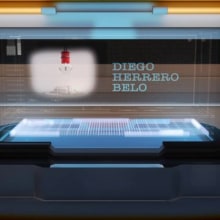 Intro Diego Herrero Belo 3d Modeling. Design, Ilustração tradicional, Motion Graphics, Cinema, Vídeo e TV, e 3D projeto de xavi - 25.04.2013