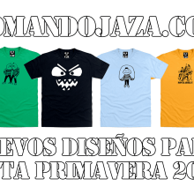 Camisetas. Design, and Traditional illustration project by lucas baro - 04.25.2013