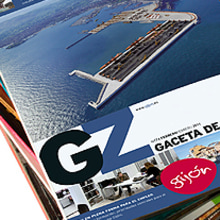 Revistas Gaceta de Gijón. Design projeto de Rosana Cabal - 29.07.2013