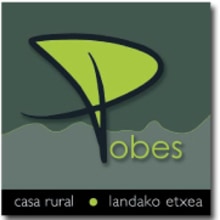 Diseño de logotipo, tarjetas y página web para Casa Rural Pobes. Un proyecto de Diseño de María Romero Alonso - 28.04.2013