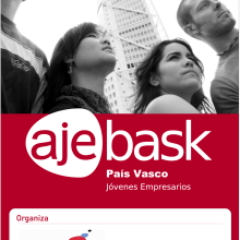 Diseño de carteles y elementos corporaticvos para Ajebask. Un proyecto de Diseño y Publicidad de María Romero Alonso - 28.04.2013