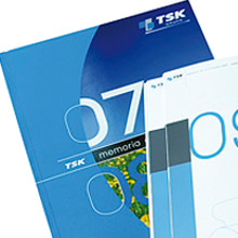 TSK catálogos y memoria económica. Un proyecto de Diseño de Rosana Cabal - 29.07.2013