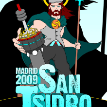 Super San Isidro. Un proyecto de Diseño, Ilustración tradicional, Diseño editorial y Diseño gráfico de Narros - 05.03.2009