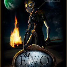 Ewo Character. Ilustração tradicional projeto de Raúl Ballester - 04.05.2013