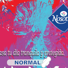 Toallas Nosotras. Design, Traditional illustration, Advertising, Film, Video, and TV project by Mateo Agudelo - 05.07.2013