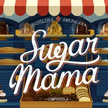 Sugar Mama. Design, and Traditional illustration project by David Sierra Martínez - 05.08.2013