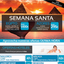 Newsletters para agencia de viajes (2). Design, Advertising, and Graphic Design project by Jesús Peñas - 04.14.2013
