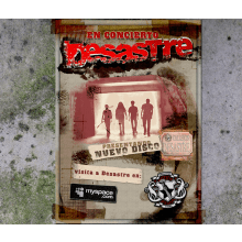 Desastre rock band web. Un proyecto de Diseño y UX / UI de MrSrOne - 10.05.2013