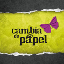 Cambia de papel. Design, Traditional illustration, and Advertising project by Olalla Fernández Álvarez - 05.08.2013