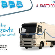 Diseño web Transportes Santo Domingo.  projeto de José Manuel Piñón Cubero - 14.05.2013