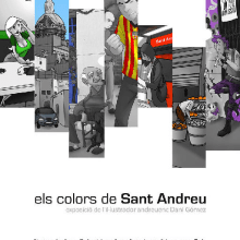 Exposición "Els colors de Sant Andreu". Un proyecto de Ilustración tradicional de Dani Gómez Salamanca - 15.05.2013