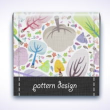 Pattern Design: Tree. Un proyecto de Diseño e Ilustración tradicional de Iván Villarrubia - 25.05.2013