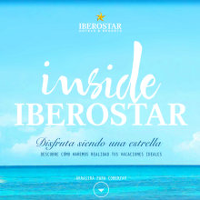 Inside Iberostar. Design, Publicidade, Instalações, Programação , e UX / UI projeto de Pablo Gonzalez - 02.06.2013