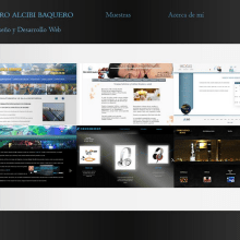 Proyecto Web Personal. Un proyecto de Diseño Web de Álvaro Alcibi Baquero - 30.01.2010