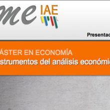 Máster Interuniversitario en Economía. Design, and Programming project by alalpe.es · consultoria y desarrollo web - 06.10.2013