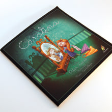 Proyecto de ilustración para el libro La Princesa Carolina. Ilustração tradicional projeto de Tremola Produccions - 14.06.2013