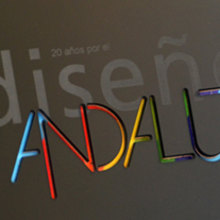 20 años por el Diseño Andaluz. Design project by David Barco - 06.18.2013
