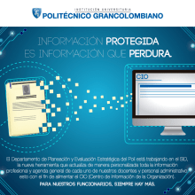 CIO POLITÉCNICO GRANCOLOMBIANO. Advertising project by María Paula Campo Santamaria - 06.18.2013