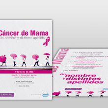 Programa Cáncer de Mama. Design, e Publicidade projeto de José Manuel Piñón Cubero - 20.06.2013