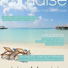 Revista Paradise. Un proyecto de Diseño y Publicidad de Ana García Alonso - 26.06.2013