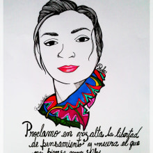 Ella es.... Un proyecto de Diseño e Ilustración tradicional de Carolina Galia Hernández - 27.06.2013