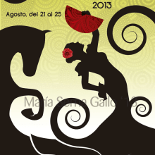 Cartelería. Design, Traditional illustration, and Advertising project by María Serna - 07.04.2013