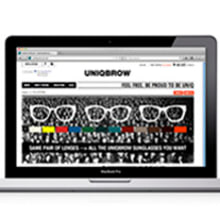 Uniqbrow.com. Un proyecto de Diseño, Programación, UX / UI e Informática de Lavitoverda - 05.07.2013
