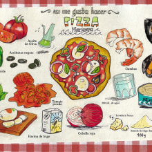 Cómics que se comen. Un projet de Illustration traditionnelle de Toño Domínguez - 05.07.2013