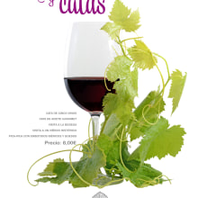 Póster de temática vinícola. Design, Publicidade, e Fotografia projeto de Jordi Grau - 08.07.2013