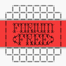 FORIUM (free font). Design, and Traditional illustration project by JuanJo Rivas - 07.07.2013