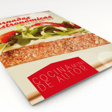 Jornadas Gastronómicas Cocina Mini de Autor. Design, and Advertising project by David Rodríguez García - 07.09.2013