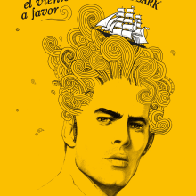 "El viento a tu Favor". Traditional illustration project by Pedro Fernández Fernández - 07.11.2013