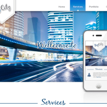 Big City Template. Design, and UX / UI project by Aurora Sanz - 07.16.2013
