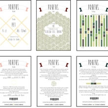 Etiquetas de vino. Un proyecto de Diseño, Ilustración tradicional y Publicidad de Lucía Tamayo - 18.07.2013