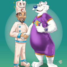 Charles the Chef. Traditional illustration project by Fernando Cano Zapata - 07.20.2013