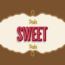Pain, Sweet Pain. Traditional illustration, Advertising, and UX / UI project by Adriana Castillo García - 09.21.2013
