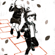 ¡salta!. Un proyecto de Ilustración tradicional de Elisa Bernat - 29.07.2013