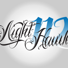 Logotipo Nighthawk 112. Un proyecto de Diseño de Enrique Núñez Montoya - 01.08.2013