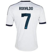 Camiseta de futbol Real Madrid C.F.2012-2013 Titular Equipación(Ronaldo 7). Publicidade projeto de lanadel - 08.08.2013