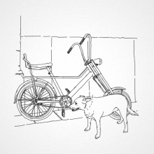 Bicis callejeras. Un proyecto de Ilustración tradicional de Jose M Quirós Espigares - 18.08.2013