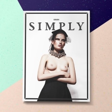 SIMPLY THE MAG ISSUE#1. Design project by Pablo Abad - 08.22.2013