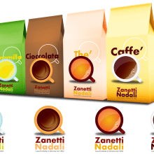 Segunda version Logo Caffè Zanetti. Design project by Alessandro Bizzozero - 08.22.2013