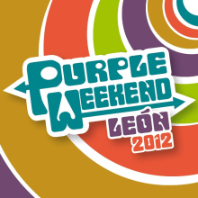 Purple Weekend 2012. Design, Advertising, and Music project by Juan Manuel Durán - 08.29.2013