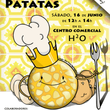 Concurso de Tortillas de Patata. Un proyecto de Diseño, Ilustración tradicional y Publicidad de Silvia Picazo Aguirregabiria - 30.08.2013